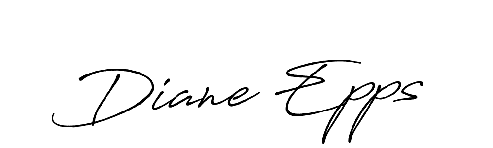 How to Draw Diane Epps signature style? Antro_Vectra_Bolder is a latest design signature styles for name Diane Epps. Diane Epps signature style 7 images and pictures png