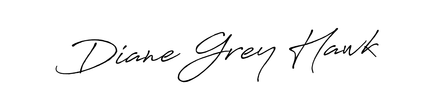 How to make Diane Grey Hawk name signature. Use Antro_Vectra_Bolder style for creating short signs online. This is the latest handwritten sign. Diane Grey Hawk signature style 7 images and pictures png