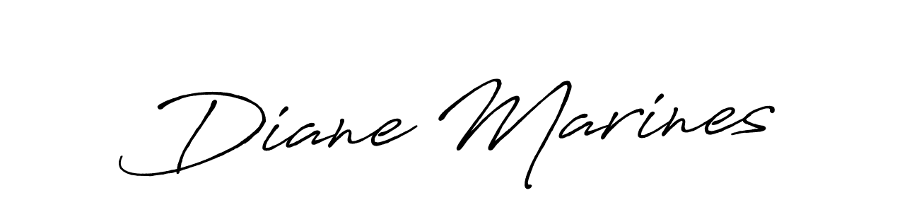 Also You can easily find your signature by using the search form. We will create Diane Marines name handwritten signature images for you free of cost using Antro_Vectra_Bolder sign style. Diane Marines signature style 7 images and pictures png