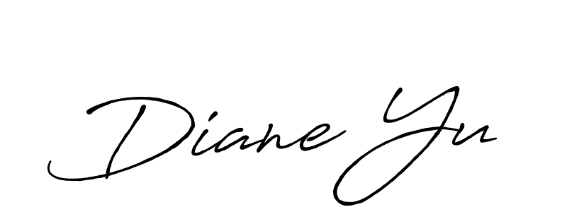 Once you've used our free online signature maker to create your best signature Antro_Vectra_Bolder style, it's time to enjoy all of the benefits that Diane Yu name signing documents. Diane Yu signature style 7 images and pictures png