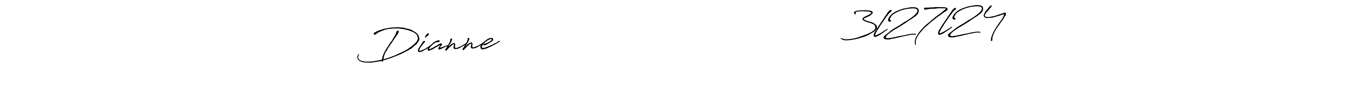 Once you've used our free online signature maker to create your best signature Antro_Vectra_Bolder style, it's time to enjoy all of the benefits that Dianne                                 3l27l24 name signing documents. Dianne                                 3l27l24 signature style 7 images and pictures png