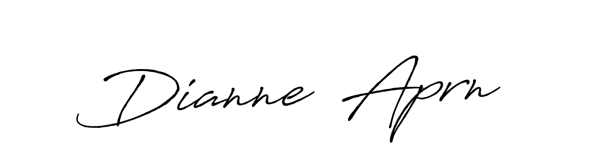 How to make Dianne  Aprn signature? Antro_Vectra_Bolder is a professional autograph style. Create handwritten signature for Dianne  Aprn name. Dianne  Aprn signature style 7 images and pictures png