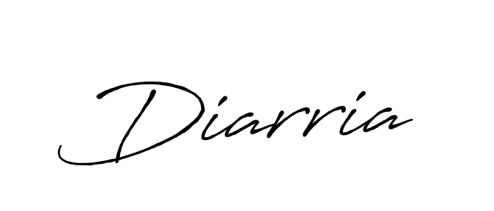 Similarly Antro_Vectra_Bolder is the best handwritten signature design. Signature creator online .You can use it as an online autograph creator for name Diarria. Diarria signature style 7 images and pictures png