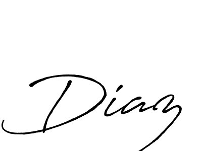 Make a beautiful signature design for name Diaz. Use this online signature maker to create a handwritten signature for free. Diaz signature style 7 images and pictures png