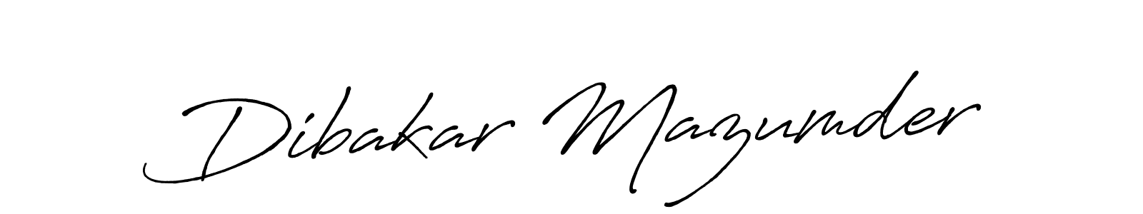 How to make Dibakar Mazumder signature? Antro_Vectra_Bolder is a professional autograph style. Create handwritten signature for Dibakar Mazumder name. Dibakar Mazumder signature style 7 images and pictures png