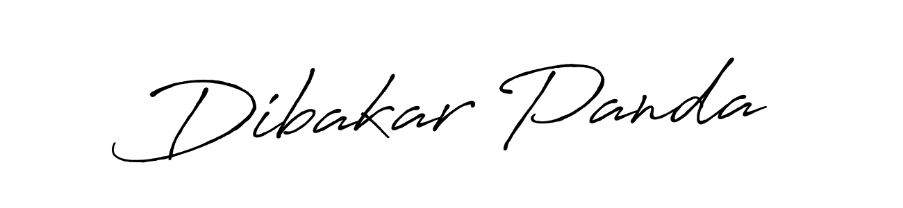 How to make Dibakar Panda name signature. Use Antro_Vectra_Bolder style for creating short signs online. This is the latest handwritten sign. Dibakar Panda signature style 7 images and pictures png