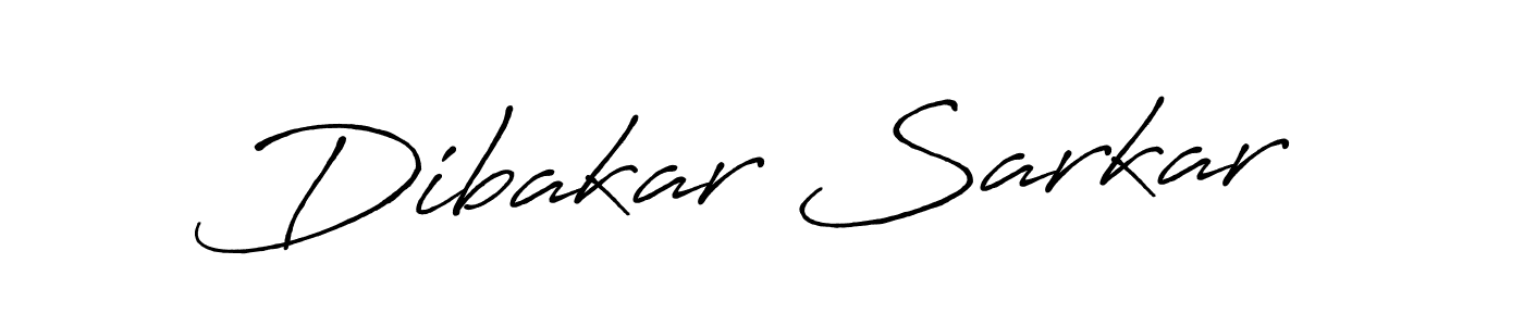 How to make Dibakar Sarkar name signature. Use Antro_Vectra_Bolder style for creating short signs online. This is the latest handwritten sign. Dibakar Sarkar signature style 7 images and pictures png