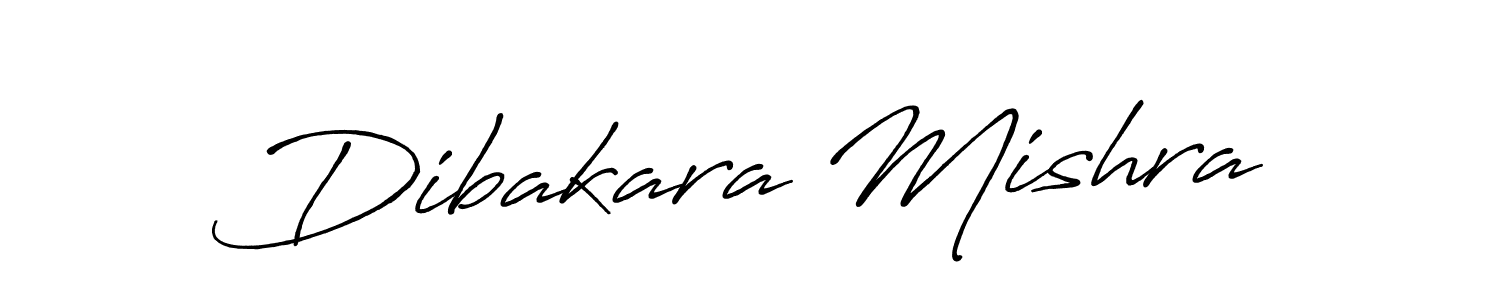 Create a beautiful signature design for name Dibakara Mishra. With this signature (Antro_Vectra_Bolder) fonts, you can make a handwritten signature for free. Dibakara Mishra signature style 7 images and pictures png