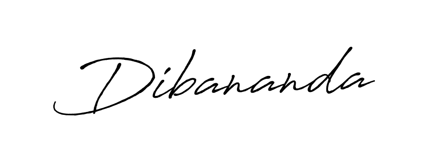 How to make Dibananda signature? Antro_Vectra_Bolder is a professional autograph style. Create handwritten signature for Dibananda name. Dibananda signature style 7 images and pictures png