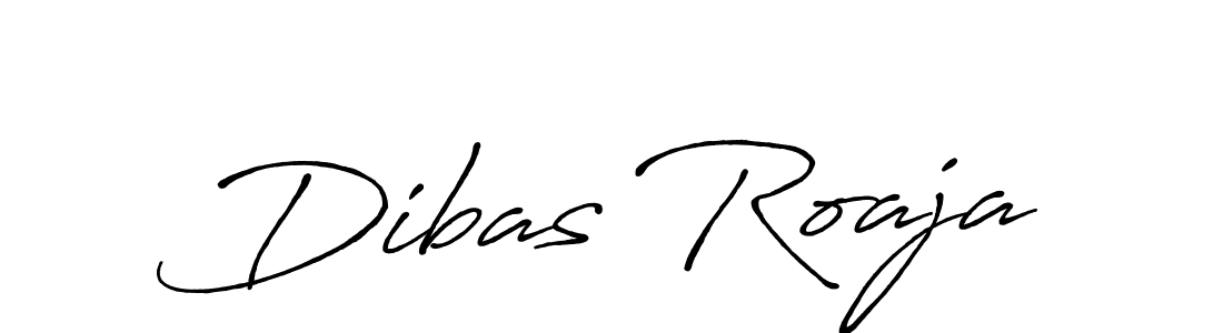 Design your own signature with our free online signature maker. With this signature software, you can create a handwritten (Antro_Vectra_Bolder) signature for name Dibas Roaja. Dibas Roaja signature style 7 images and pictures png