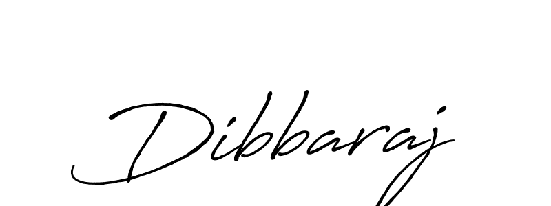 Use a signature maker to create a handwritten signature online. With this signature software, you can design (Antro_Vectra_Bolder) your own signature for name Dibbaraj. Dibbaraj signature style 7 images and pictures png