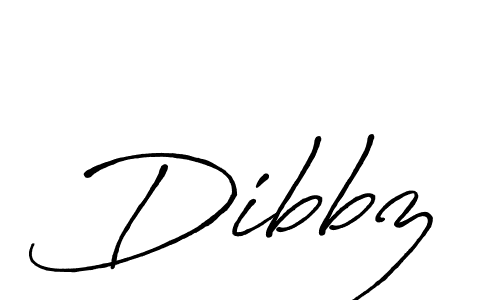 Create a beautiful signature design for name Dibbz. With this signature (Antro_Vectra_Bolder) fonts, you can make a handwritten signature for free. Dibbz signature style 7 images and pictures png