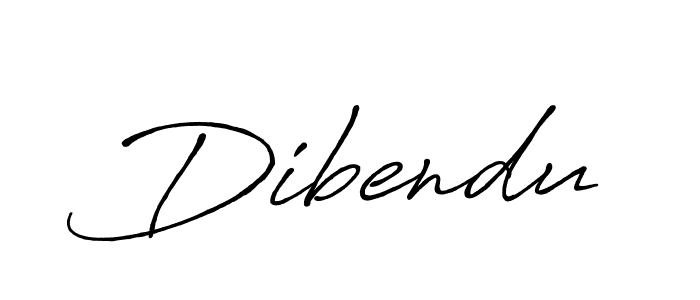 Use a signature maker to create a handwritten signature online. With this signature software, you can design (Antro_Vectra_Bolder) your own signature for name Dibendu. Dibendu signature style 7 images and pictures png