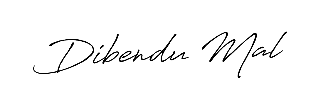 Make a beautiful signature design for name Dibendu Mal. With this signature (Antro_Vectra_Bolder) style, you can create a handwritten signature for free. Dibendu Mal signature style 7 images and pictures png