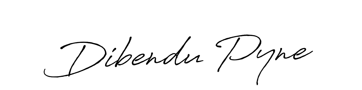 Make a short Dibendu Pyne signature style. Manage your documents anywhere anytime using Antro_Vectra_Bolder. Create and add eSignatures, submit forms, share and send files easily. Dibendu Pyne signature style 7 images and pictures png
