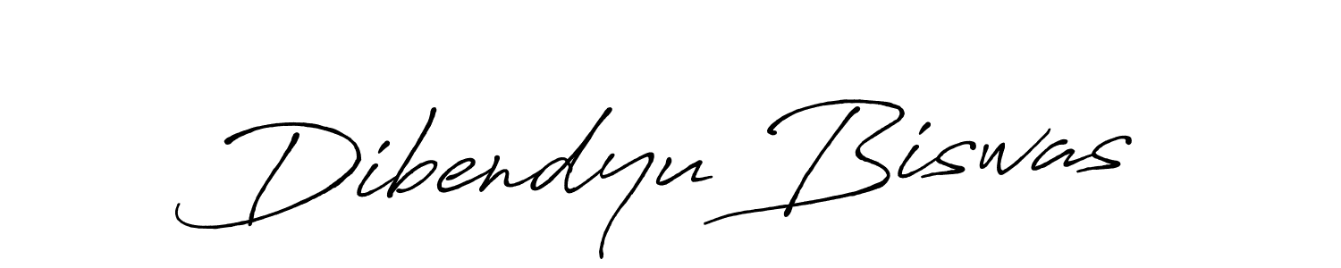 How to make Dibendyu Biswas name signature. Use Antro_Vectra_Bolder style for creating short signs online. This is the latest handwritten sign. Dibendyu Biswas signature style 7 images and pictures png