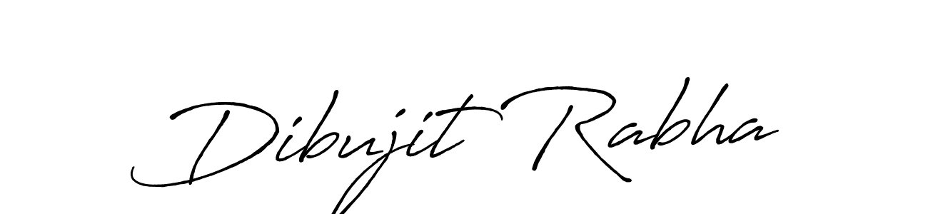 How to make Dibujit Rabha name signature. Use Antro_Vectra_Bolder style for creating short signs online. This is the latest handwritten sign. Dibujit Rabha signature style 7 images and pictures png