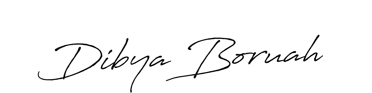You should practise on your own different ways (Antro_Vectra_Bolder) to write your name (Dibya Boruah) in signature. don't let someone else do it for you. Dibya Boruah signature style 7 images and pictures png