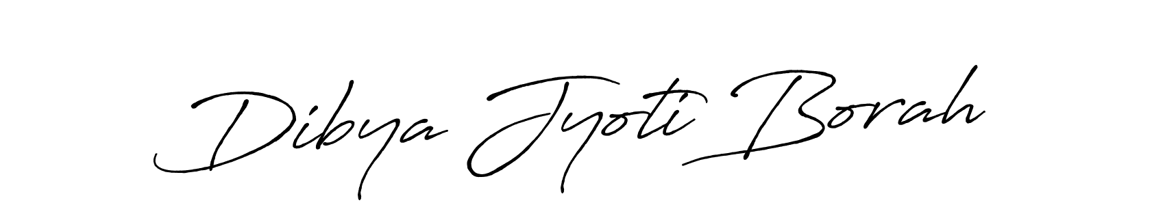 How to make Dibya Jyoti Borah signature? Antro_Vectra_Bolder is a professional autograph style. Create handwritten signature for Dibya Jyoti Borah name. Dibya Jyoti Borah signature style 7 images and pictures png