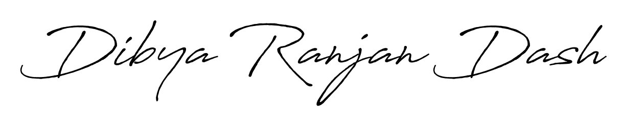 A timeless handwritten aesthetic for Dibya Ranjan Dash. The Antro_Vectra_Bolder font gives your signature a handcrafted feel with natural curves. Dibya Ranjan Dash signature style 7 images and pictures png
