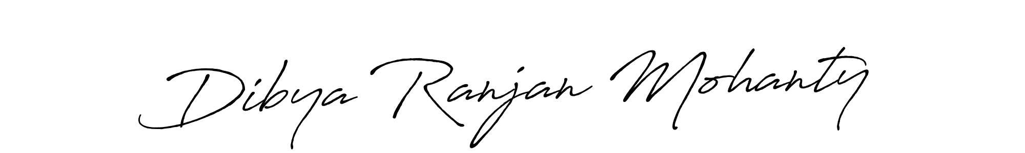 How to make Dibya Ranjan Mohanty signature? Antro_Vectra_Bolder is a professional autograph style. Create handwritten signature for Dibya Ranjan Mohanty name. Dibya Ranjan Mohanty signature style 7 images and pictures png
