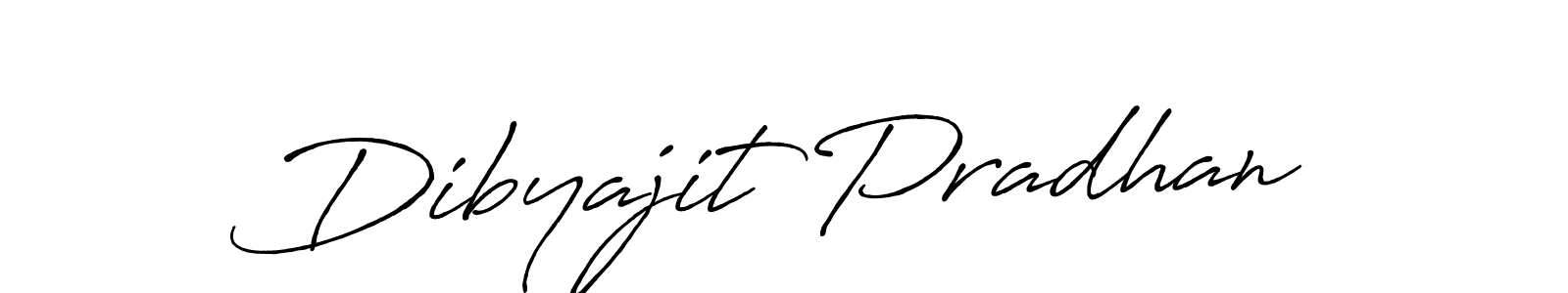 How to make Dibyajit Pradhan signature? Antro_Vectra_Bolder is a professional autograph style. Create handwritten signature for Dibyajit Pradhan name. Dibyajit Pradhan signature style 7 images and pictures png