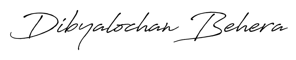 Also You can easily find your signature by using the search form. We will create Dibyalochan Behera name handwritten signature images for you free of cost using Antro_Vectra_Bolder sign style. Dibyalochan Behera signature style 7 images and pictures png