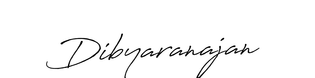 Create a beautiful signature design for name Dibyaranajan. With this signature (Antro_Vectra_Bolder) fonts, you can make a handwritten signature for free. Dibyaranajan signature style 7 images and pictures png