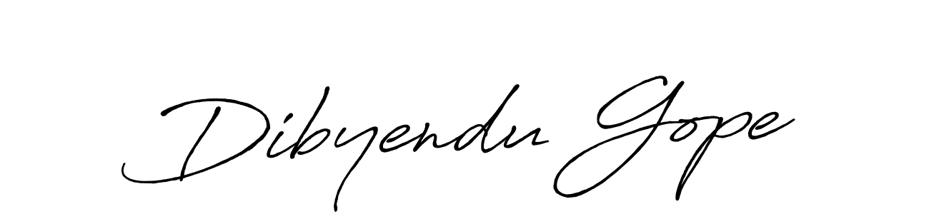 Use a signature maker to create a handwritten signature online. With this signature software, you can design (Antro_Vectra_Bolder) your own signature for name Dibyendu Gope. Dibyendu Gope signature style 7 images and pictures png
