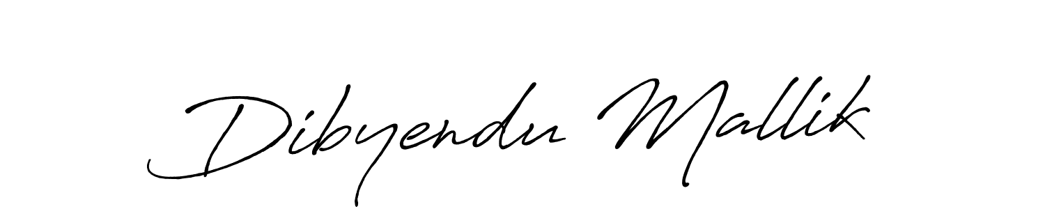 Antro_Vectra_Bolder is a professional signature style that is perfect for those who want to add a touch of class to their signature. It is also a great choice for those who want to make their signature more unique. Get Dibyendu Mallik name to fancy signature for free. Dibyendu Mallik signature style 7 images and pictures png