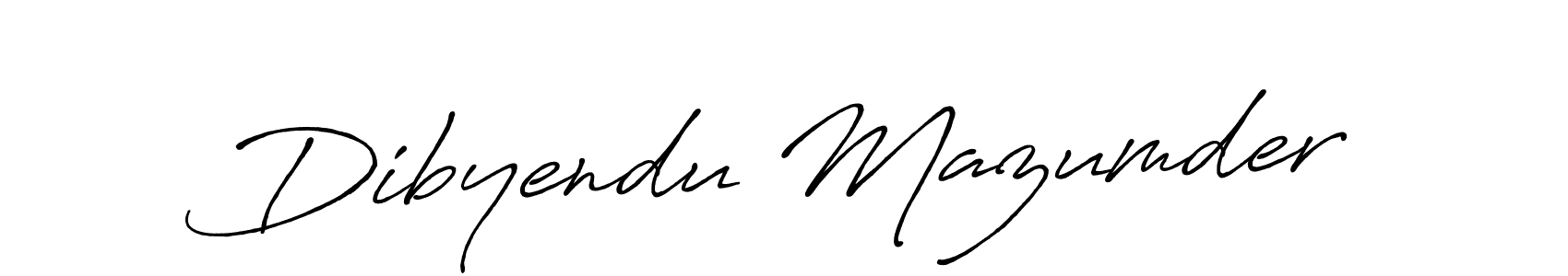 Use a signature maker to create a handwritten signature online. With this signature software, you can design (Antro_Vectra_Bolder) your own signature for name Dibyendu Mazumder. Dibyendu Mazumder signature style 7 images and pictures png