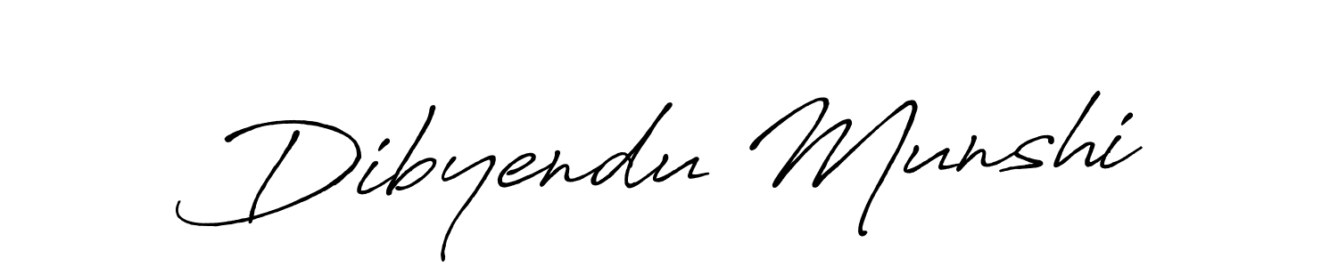 Make a short Dibyendu Munshi signature style. Manage your documents anywhere anytime using Antro_Vectra_Bolder. Create and add eSignatures, submit forms, share and send files easily. Dibyendu Munshi signature style 7 images and pictures png