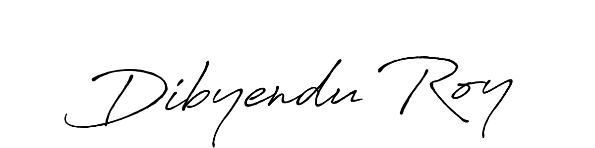 Dibyendu Roy stylish signature style. Best Handwritten Sign (Antro_Vectra_Bolder) for my name. Handwritten Signature Collection Ideas for my name Dibyendu Roy. Dibyendu Roy signature style 7 images and pictures png