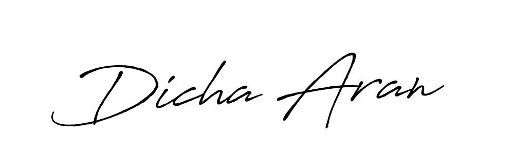 Here are the top 10 professional signature styles for the name Dicha Aran. These are the best autograph styles you can use for your name. Dicha Aran signature style 7 images and pictures png