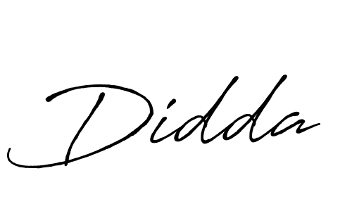 Didda stylish signature style. Best Handwritten Sign (Antro_Vectra_Bolder) for my name. Handwritten Signature Collection Ideas for my name Didda. Didda signature style 7 images and pictures png