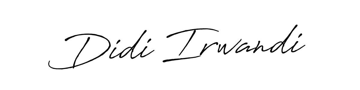 This is the best signature style for the Didi Irwandi name. Also you like these signature font (Antro_Vectra_Bolder). Mix name signature. Didi Irwandi signature style 7 images and pictures png