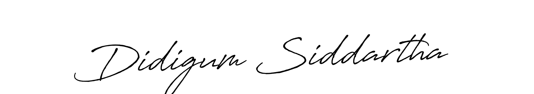 Also You can easily find your signature by using the search form. We will create Didigum Siddartha name handwritten signature images for you free of cost using Antro_Vectra_Bolder sign style. Didigum Siddartha signature style 7 images and pictures png