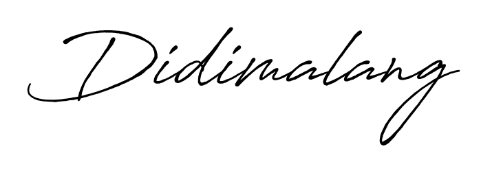 A classic penmanship look for Didimalang. The Antro_Vectra_Bolder font brings timeless elegance and confidence to every signed document. Didimalang signature style 7 images and pictures png