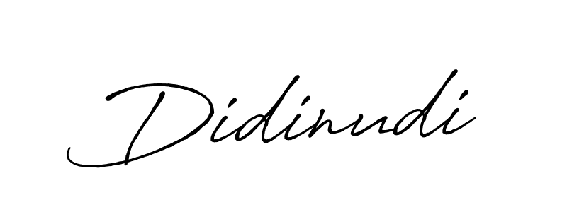 Use a signature maker to create a handwritten signature online. With this signature software, you can design (Antro_Vectra_Bolder) your own signature for name Didinudi. Didinudi signature style 7 images and pictures png