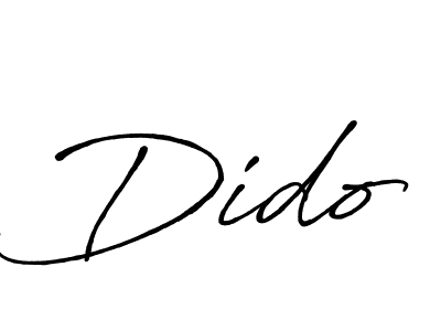 How to make Dido signature? Antro_Vectra_Bolder is a professional autograph style. Create handwritten signature for Dido name. Dido signature style 7 images and pictures png