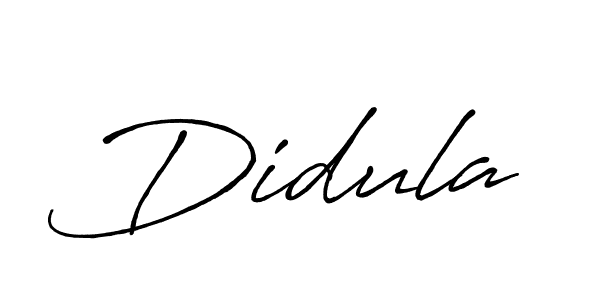 Didula stylish signature style. Best Handwritten Sign (Antro_Vectra_Bolder) for my name. Handwritten Signature Collection Ideas for my name Didula. Didula signature style 7 images and pictures png