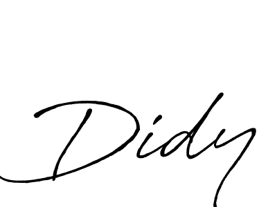 Also we have Didy name is the best signature style. Create professional handwritten signature collection using Antro_Vectra_Bolder autograph style. Didy signature style 7 images and pictures png