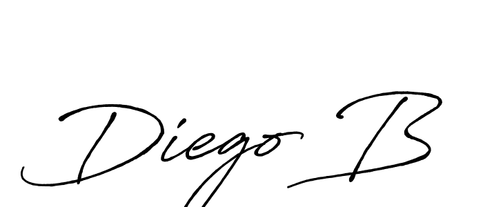 Once you've used our free online signature maker to create your best signature Antro_Vectra_Bolder style, it's time to enjoy all of the benefits that Diego B name signing documents. Diego B signature style 7 images and pictures png