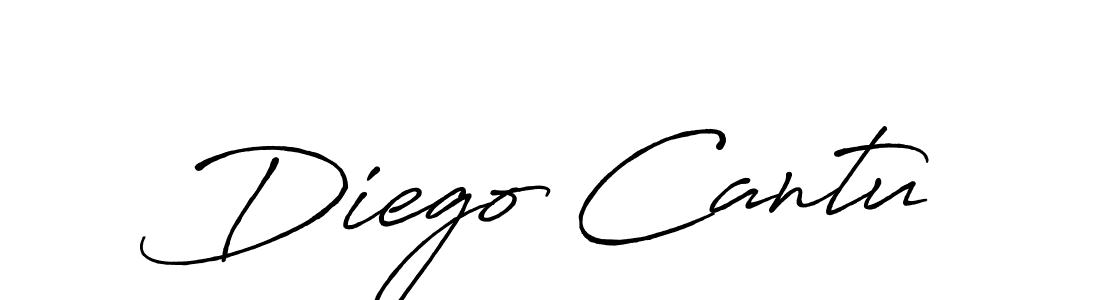 Design your own signature with our free online signature maker. With this signature software, you can create a handwritten (Antro_Vectra_Bolder) signature for name Diego Cantu. Diego Cantu signature style 7 images and pictures png