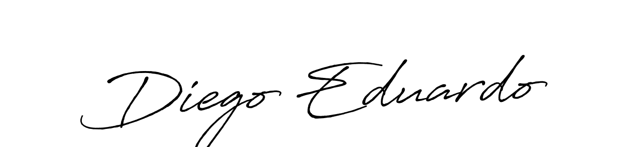 Antro_Vectra_Bolder is a professional signature style that is perfect for those who want to add a touch of class to their signature. It is also a great choice for those who want to make their signature more unique. Get Diego Eduardo name to fancy signature for free. Diego Eduardo signature style 7 images and pictures png