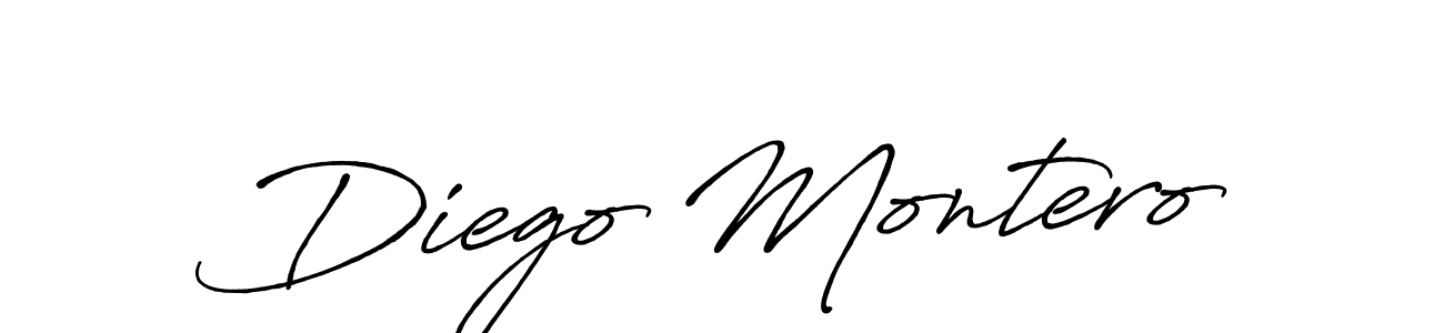 Make a short Diego Montero signature style. Manage your documents anywhere anytime using Antro_Vectra_Bolder. Create and add eSignatures, submit forms, share and send files easily. Diego Montero signature style 7 images and pictures png