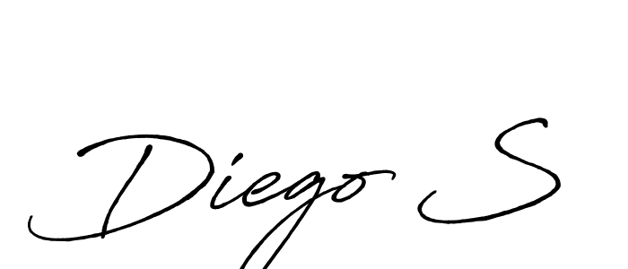 if you are searching for the best signature style for your name Diego S. so please give up your signature search. here we have designed multiple signature styles  using Antro_Vectra_Bolder. Diego S signature style 7 images and pictures png