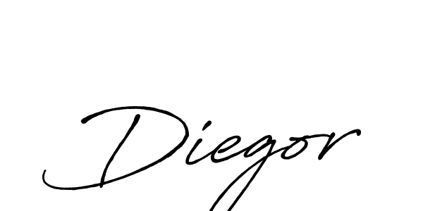 You should practise on your own different ways (Antro_Vectra_Bolder) to write your name (Diegor) in signature. don't let someone else do it for you. Diegor signature style 7 images and pictures png