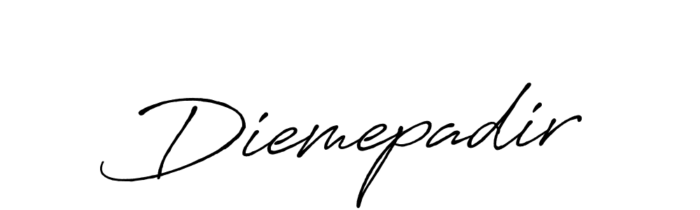 You can use this online signature creator to create a handwritten signature for the name Diemepadir. This is the best online autograph maker. Diemepadir signature style 7 images and pictures png