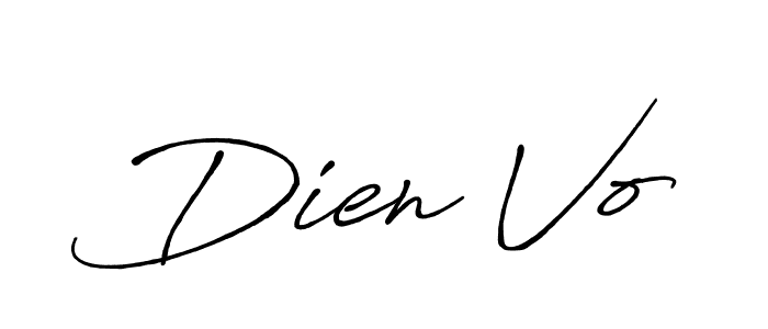 You should practise on your own different ways (Antro_Vectra_Bolder) to write your name (Dien Vo) in signature. don't let someone else do it for you. Dien Vo signature style 7 images and pictures png